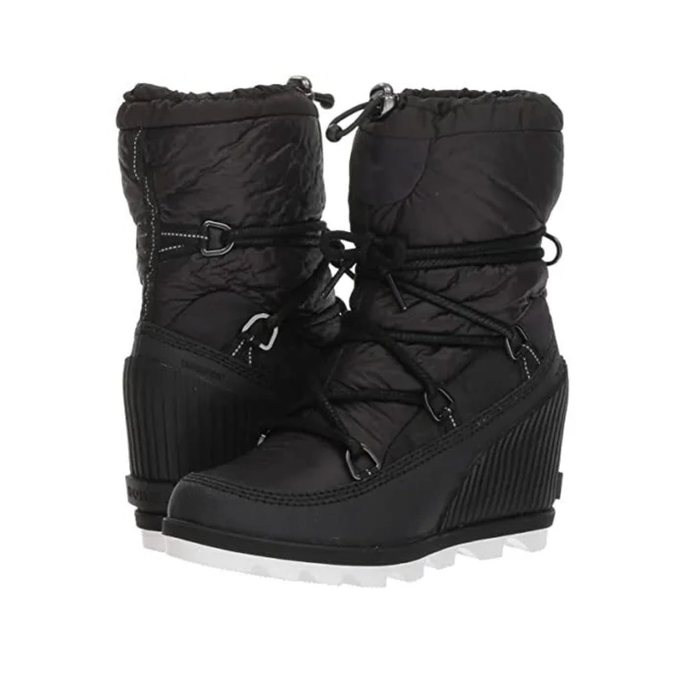 Sorel Kinetic Waterproof Snow Rain Winter Wedge Boot Bootie Boots 7 7.5 8